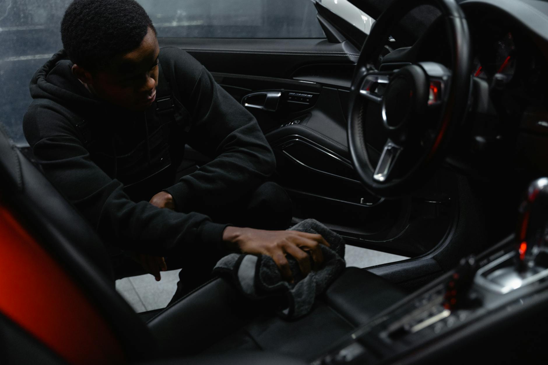 Leather Seat Conditioning